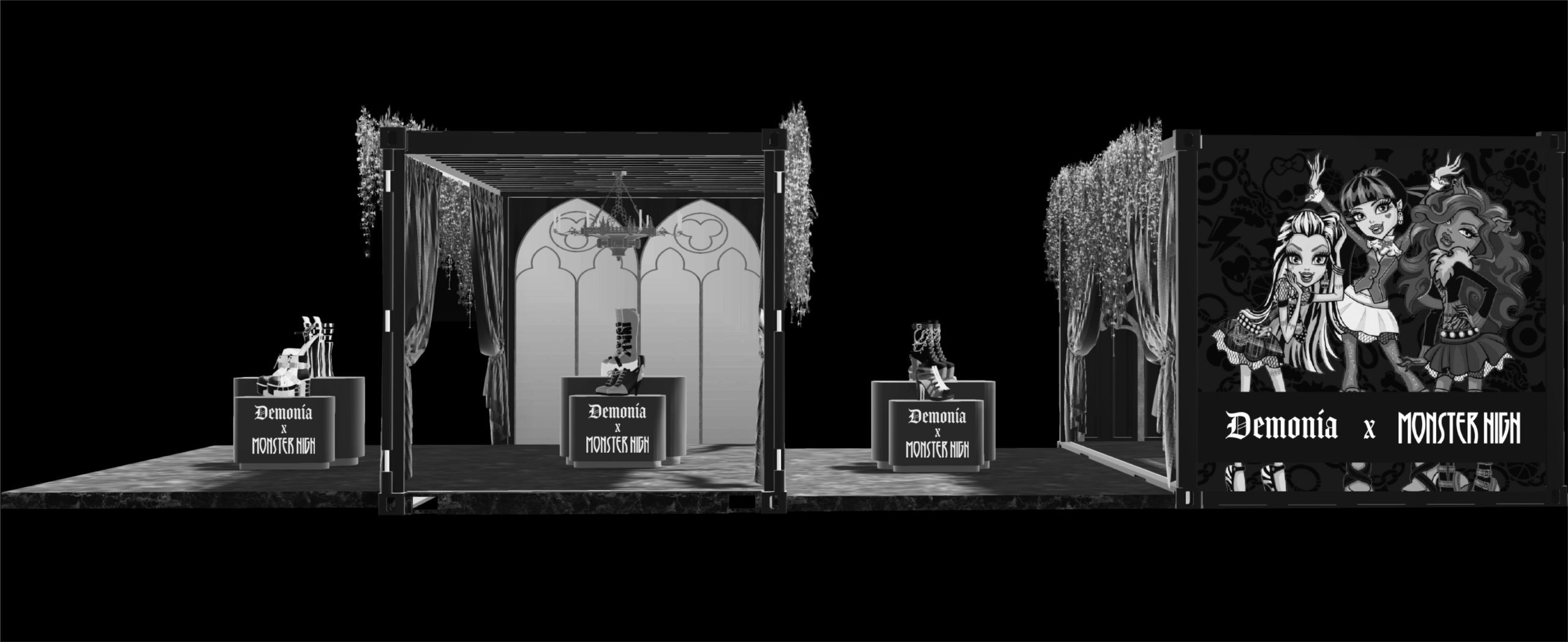 right side greyscale
